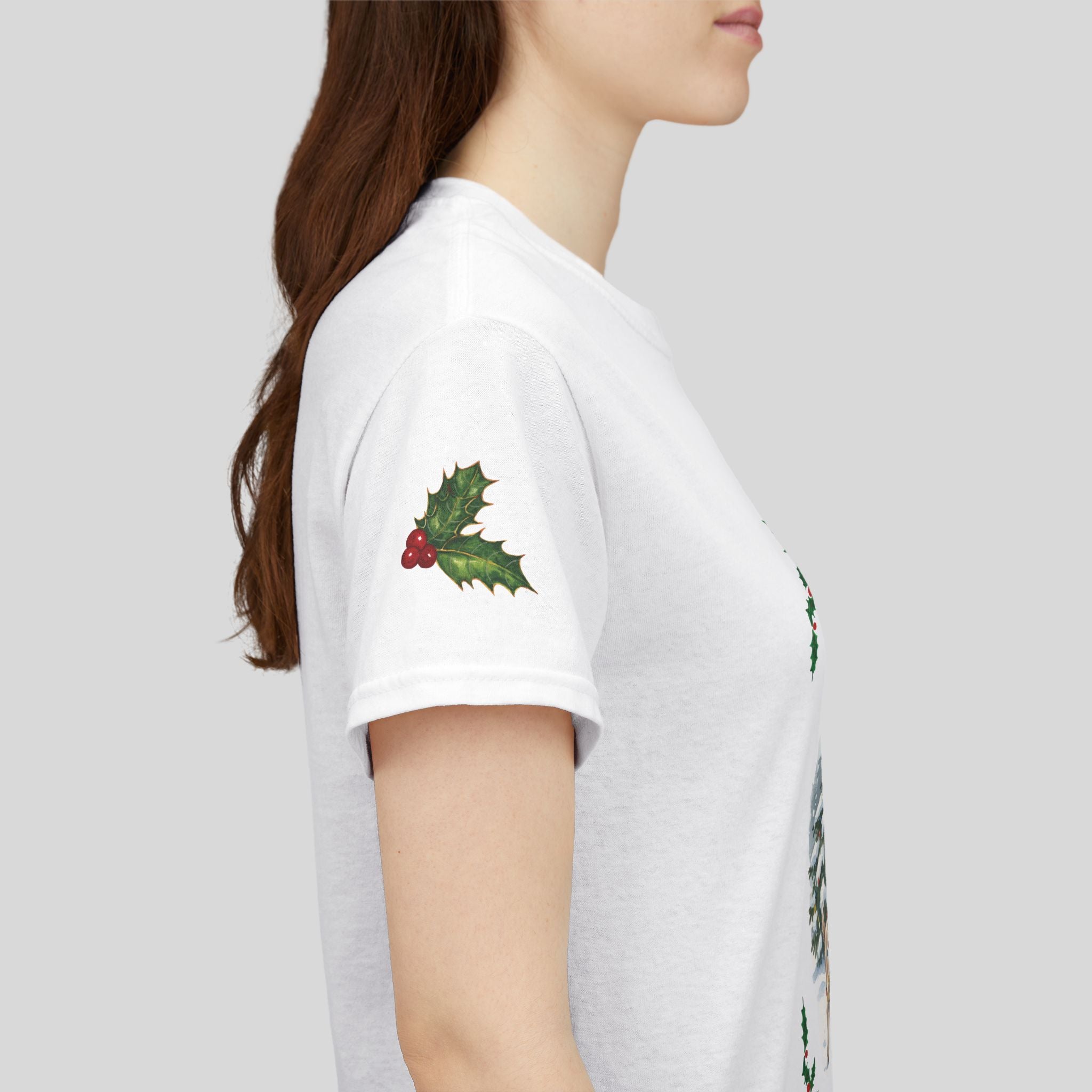 Festive Christmas Tee for Holiday Cheer, Unisex T-Shirt, Ugly Sweater Alternative, Christmas Crew Gift, Family Gathering Apparel