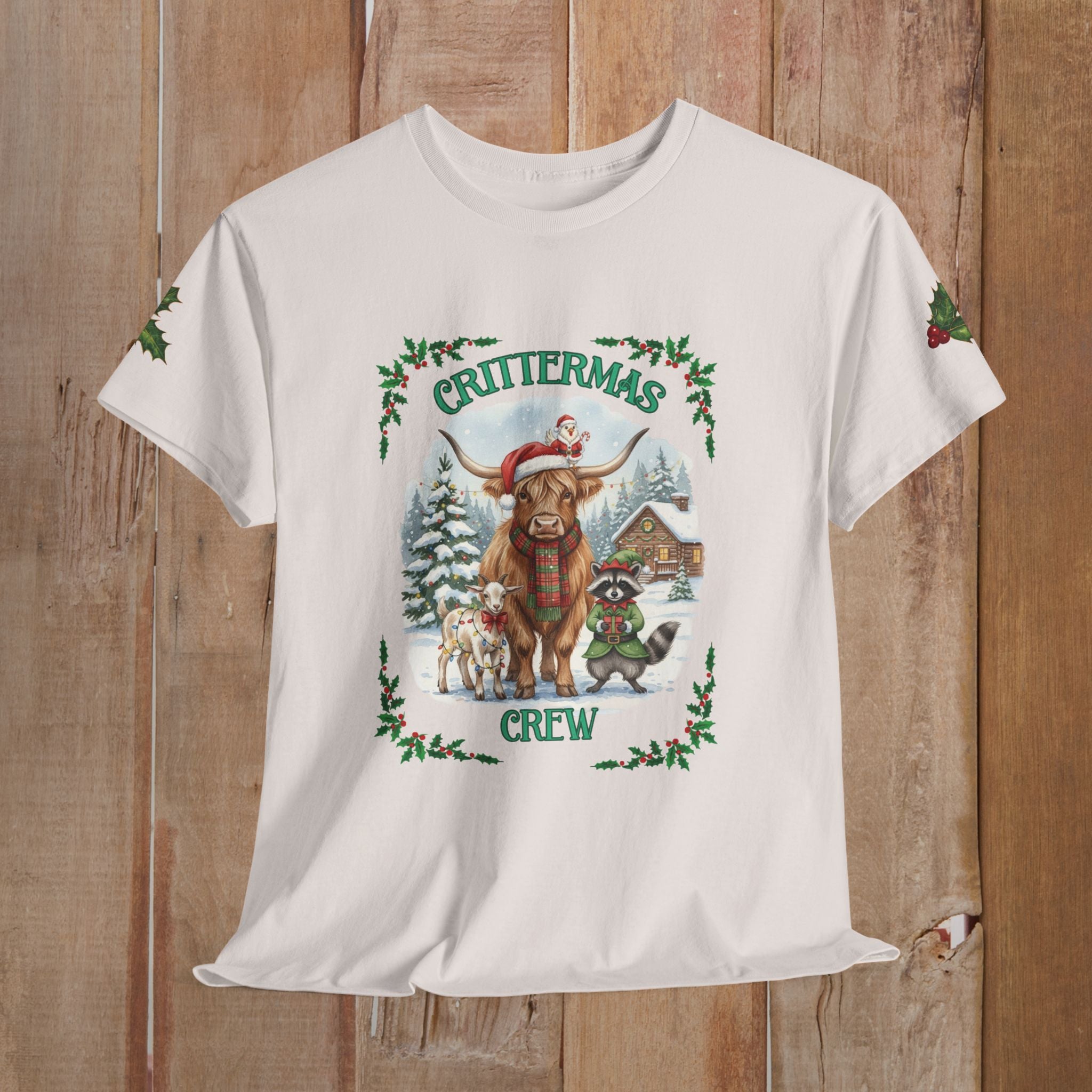 Festive Christmas Tee for Holiday Cheer, Unisex T-Shirt, Ugly Sweater Alternative, Christmas Crew Gift, Family Gathering Apparel