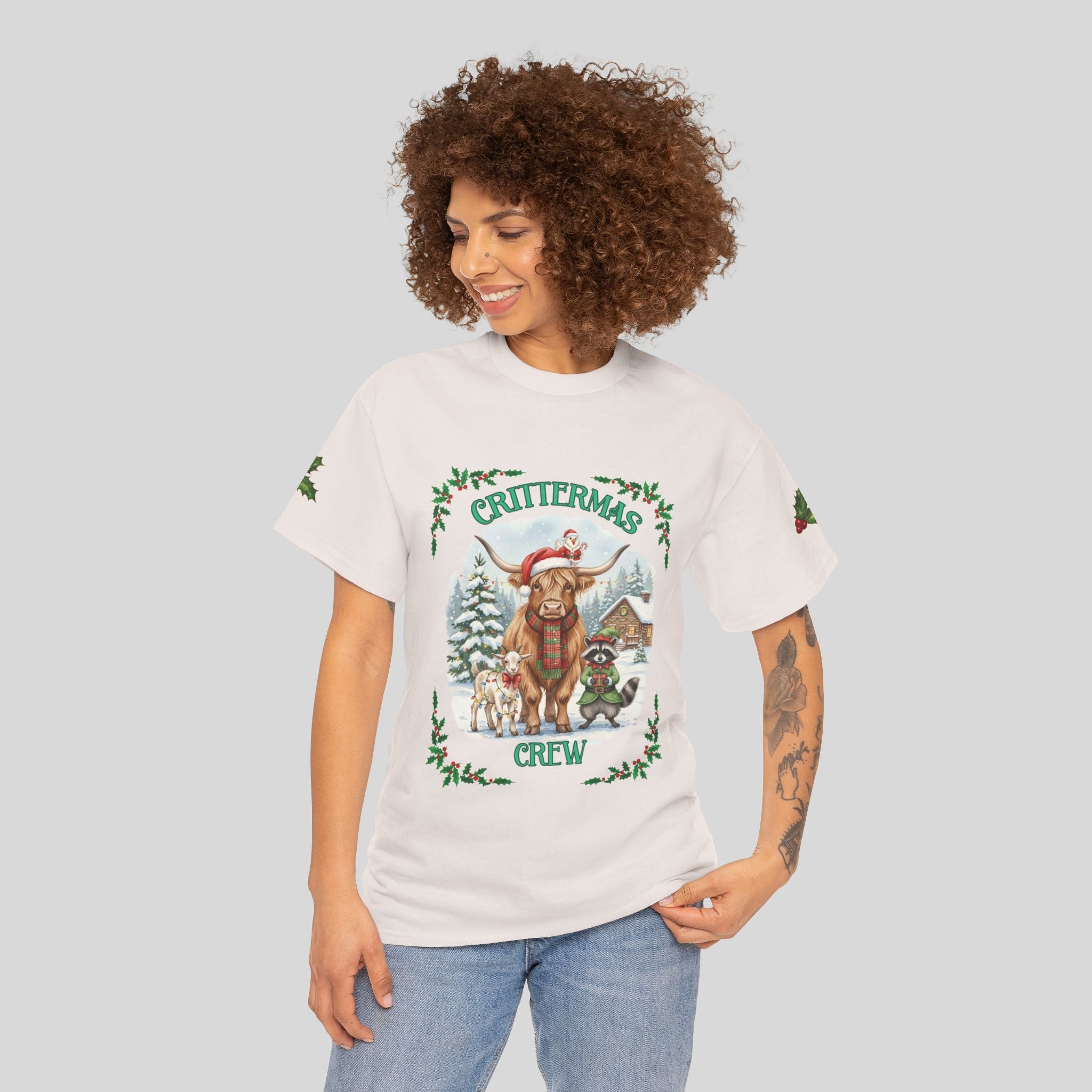 Festive Christmas Tee for Holiday Cheer, Unisex T-Shirt, Ugly Sweater Alternative, Christmas Crew Gift, Family Gathering Apparel