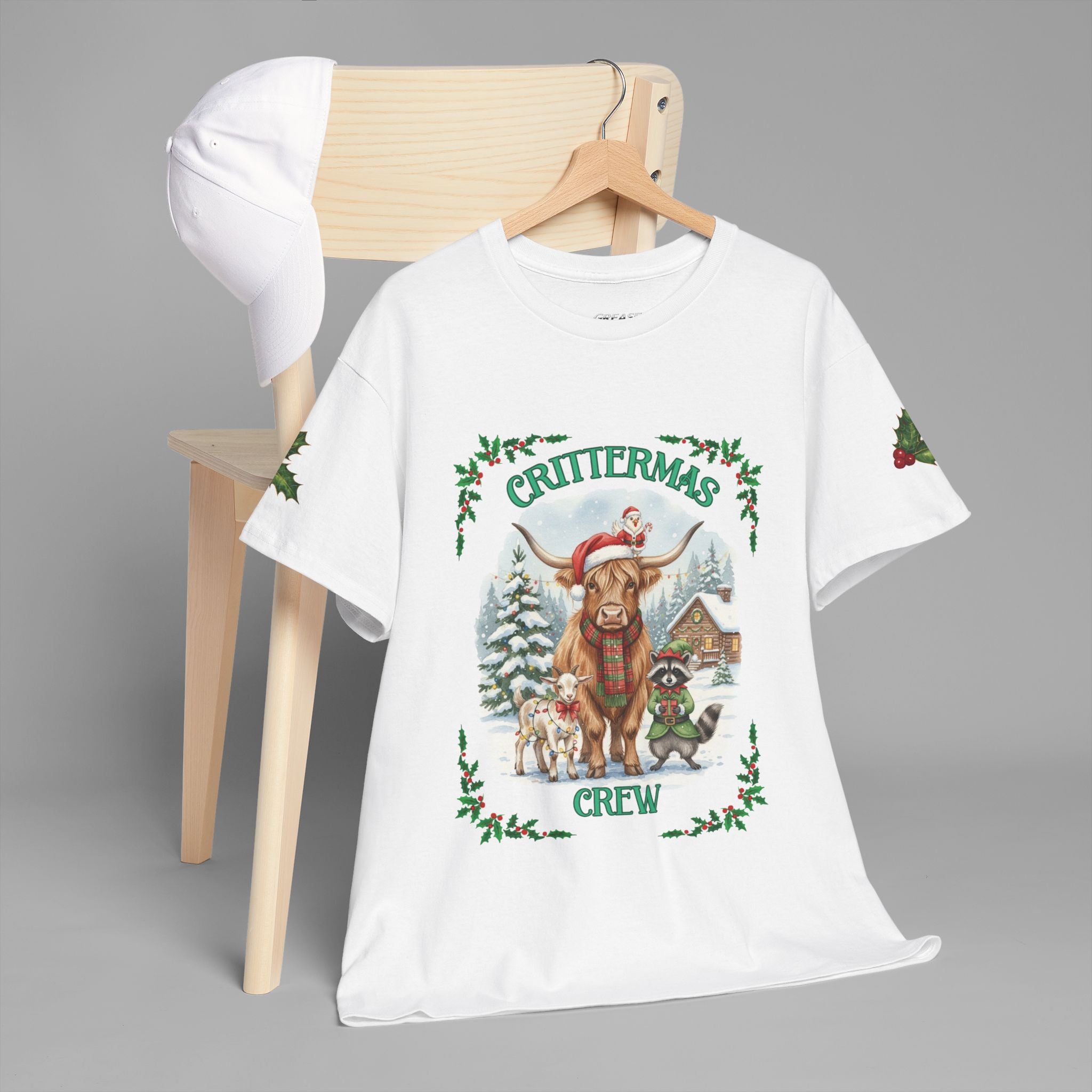Festive Christmas Tee for Holiday Cheer, Unisex T-Shirt, Ugly Sweater Alternative, Christmas Crew Gift, Family Gathering Apparel