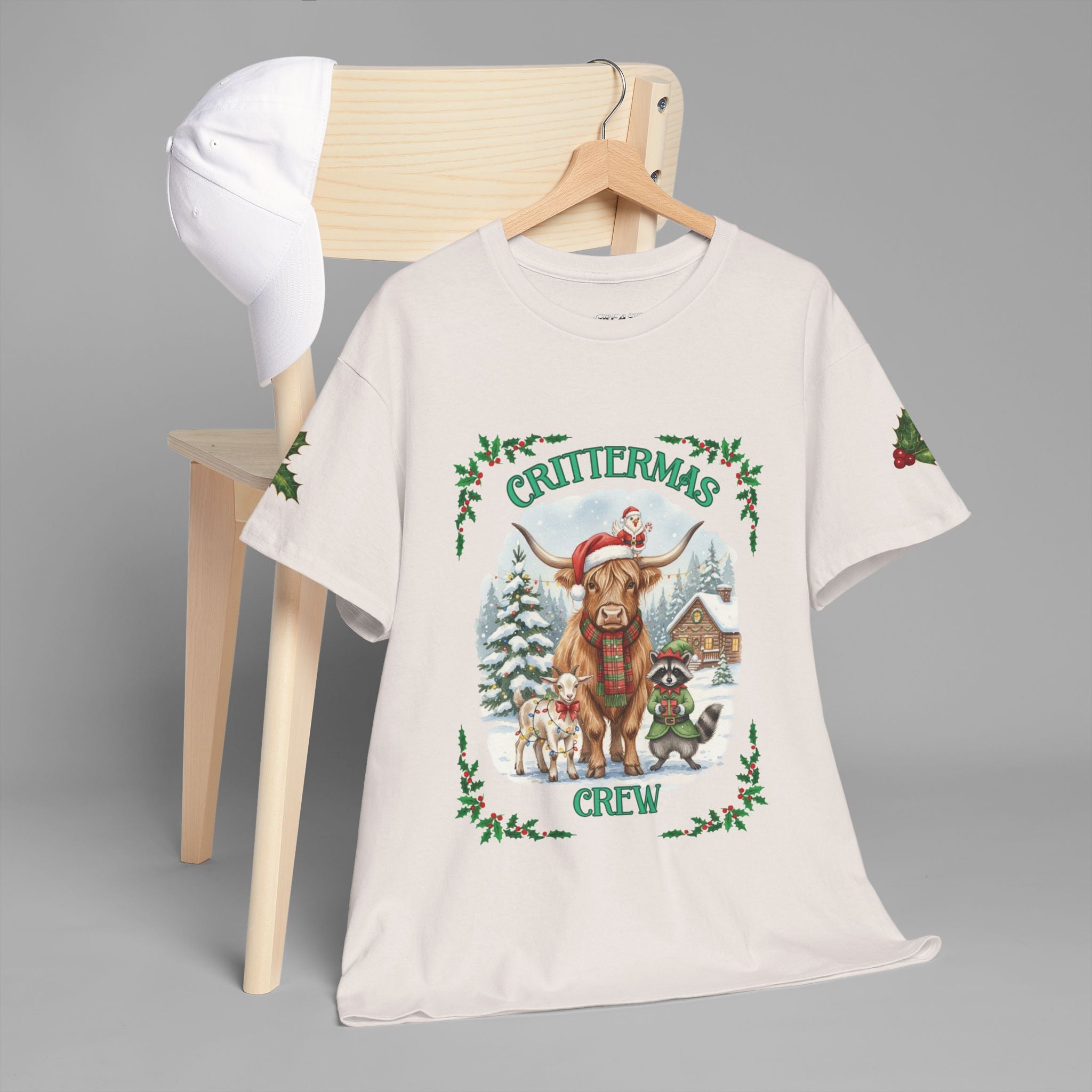 Festive Christmas Tee for Holiday Cheer, Unisex T-Shirt, Ugly Sweater Alternative, Christmas Crew Gift, Family Gathering Apparel