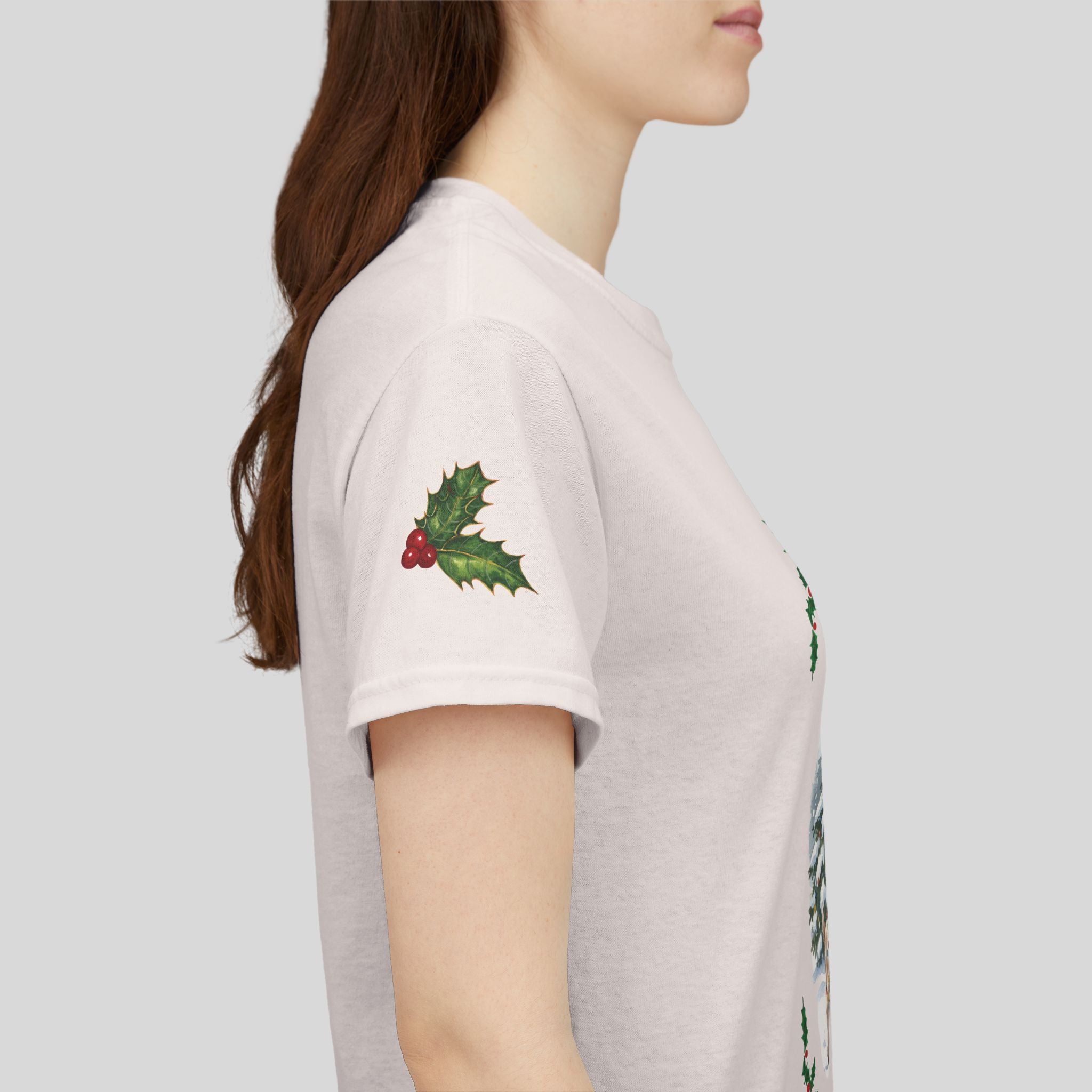 Festive Christmas Tee for Holiday Cheer, Unisex T-Shirt, Ugly Sweater Alternative, Christmas Crew Gift, Family Gathering Apparel