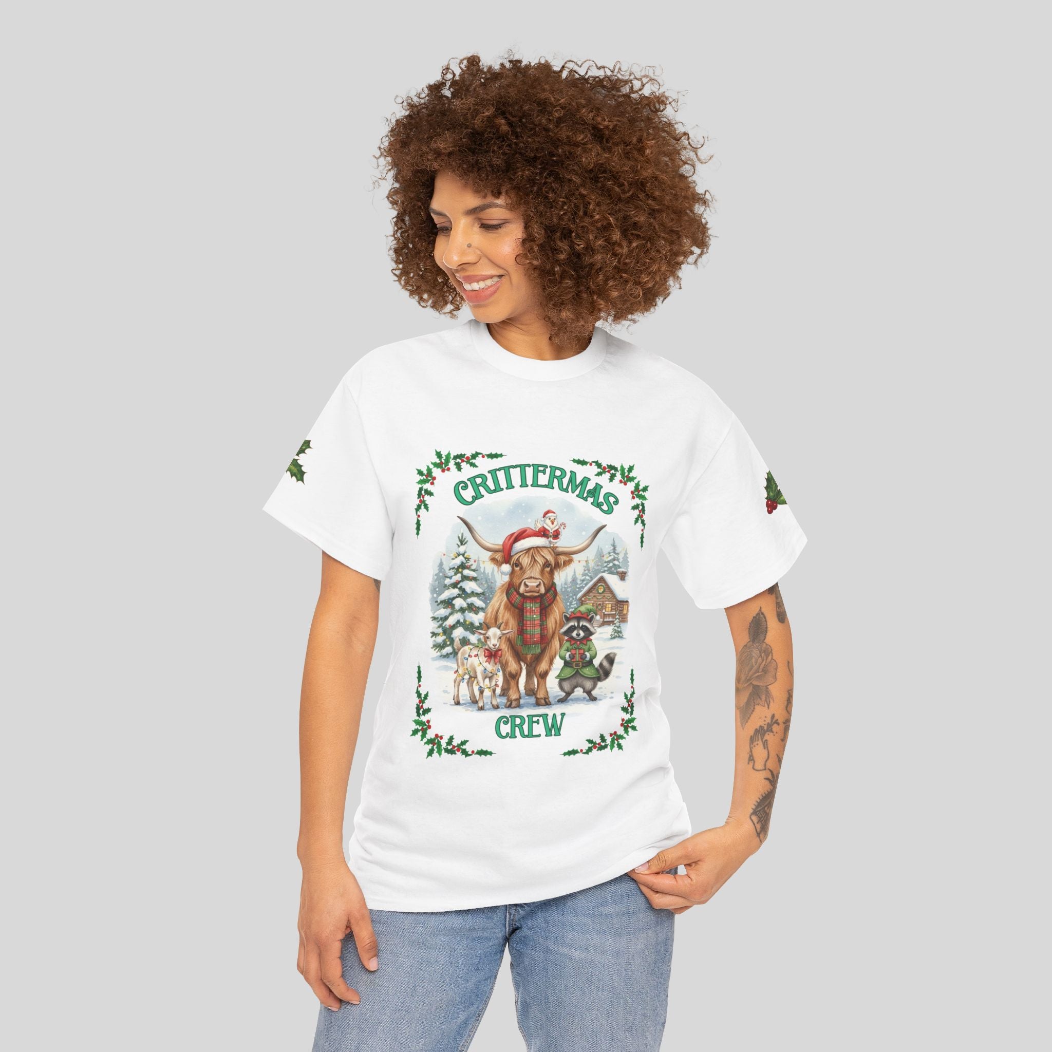 Festive Christmas Tee for Holiday Cheer, Unisex T-Shirt, Ugly Sweater Alternative, Christmas Crew Gift, Family Gathering Apparel