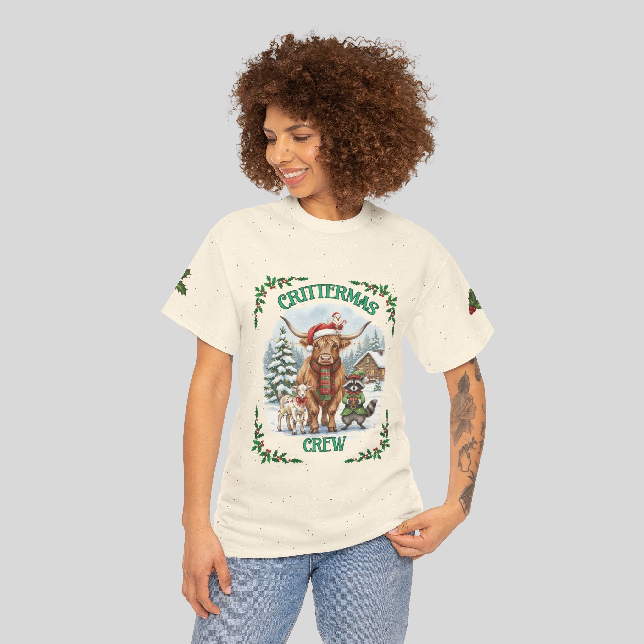 Festive Christmas Tee for Holiday Cheer, Unisex T-Shirt, Ugly Sweater Alternative, Christmas Crew Gift, Family Gathering Apparel