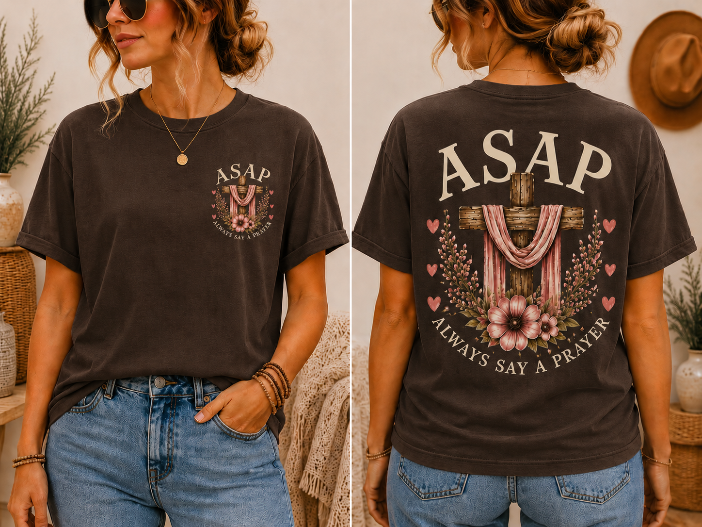 Women’s Graphic Tees | Faith- Filled, Trendy and Vintage Style T-Shirts