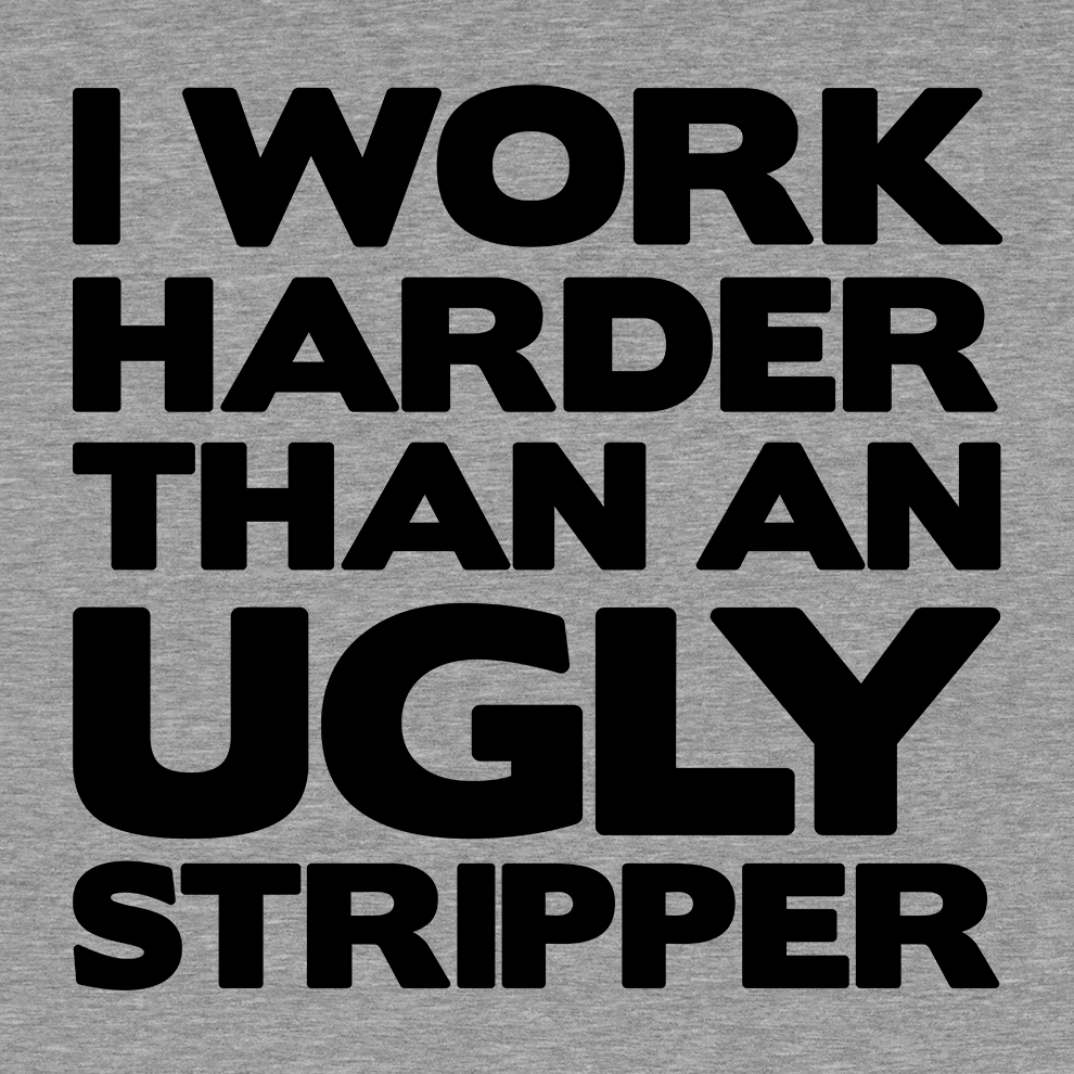 Work Harder - Safety Yellow T-Shirt