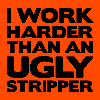 Work Harder - Long Sleeve Hi-Vis T-Shirt