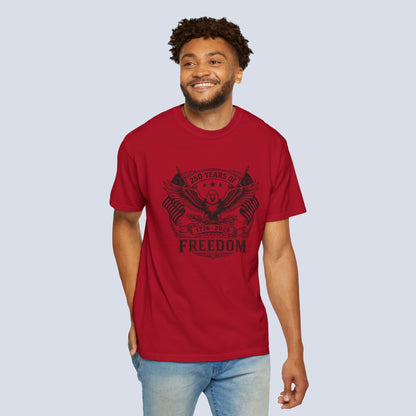 Ink Print Freedom 250th Anniversary Eagle T-Shirt