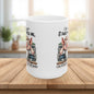 “I Like Work, It Fascinates Me” Pig Office Coffee Cup – Sarcastic Humor Mug /Gift Mug for Coworkers, Bosses & Coffee Lovers