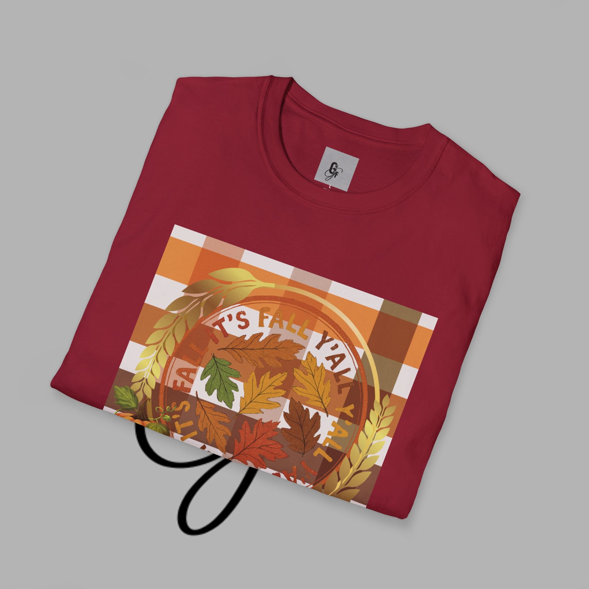🍂 “It’s Fall Y’all” Tee, Autumn Vibes T-Shirt, Fall-Themed Tee, Unisex Casual Tee, Pumpkin Shirt, Thanksgiving Apparel, Cozy Fall Outfit