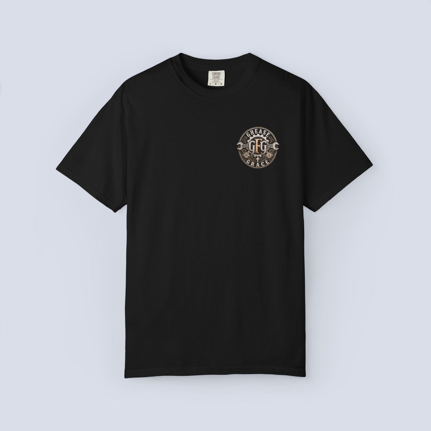 Jesus Saves Bro I Just Change Parts Shirt | Christian Mechanic Shirt | Blue Collar Faith Tee | Comfort Colors 1717 Graphic Tee