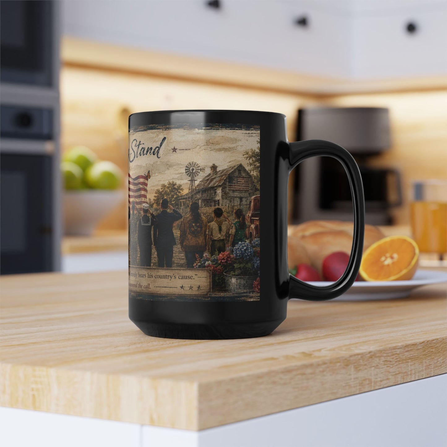 Still They Stand Mug — Patriotic Veteran Tribute Coffee Mug