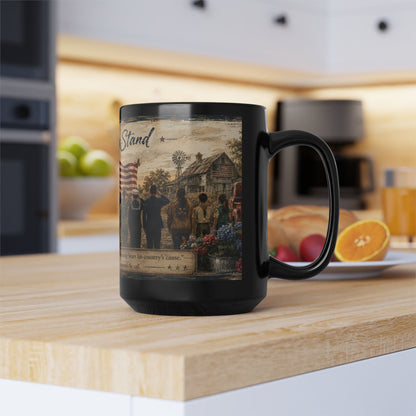 Still They Stand Mug — Patriotic Veteran Tribute Coffee Mug