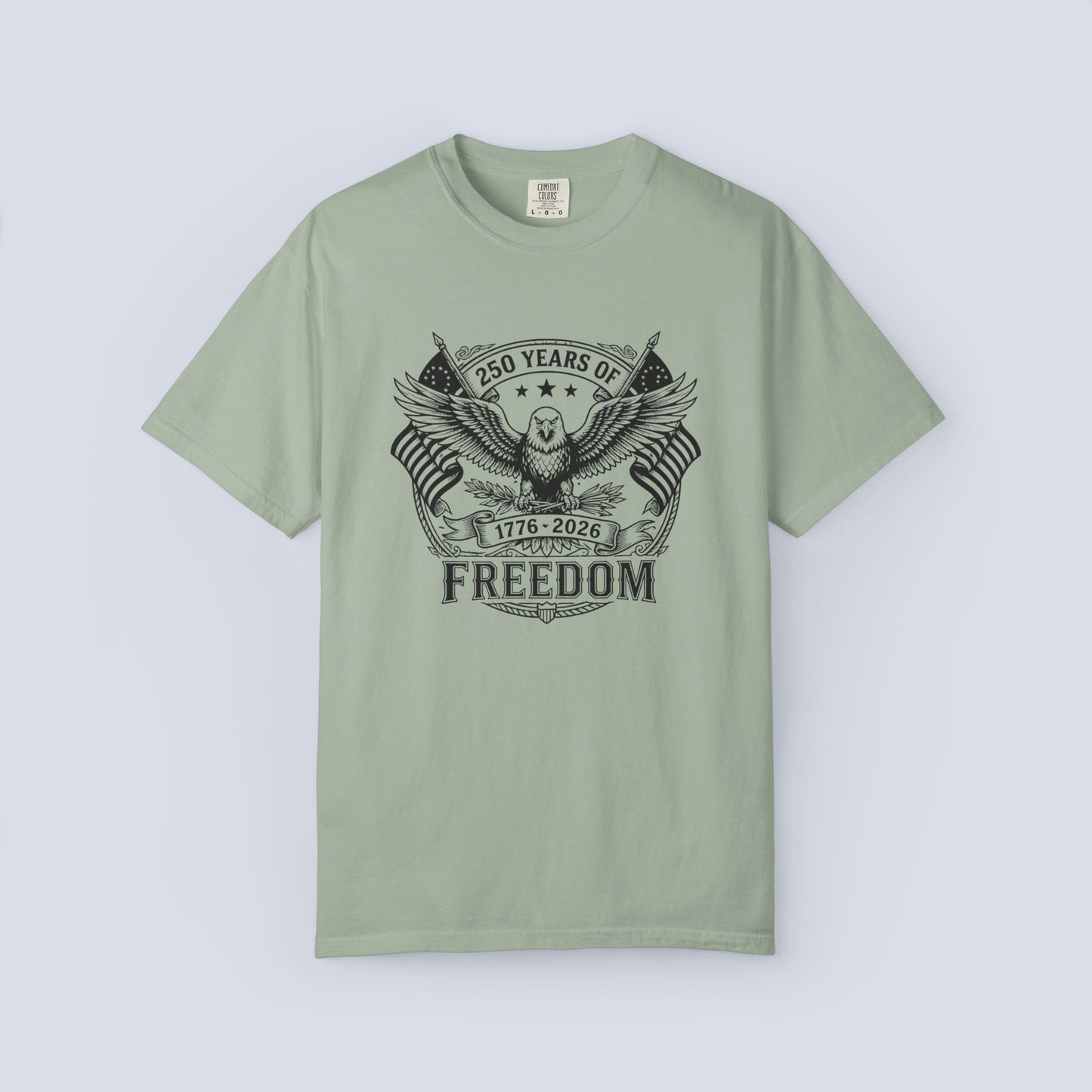 Ink Print Freedom 250th Anniversary Eagle T-Shirt