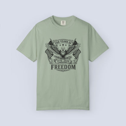 Ink Print Freedom 250th Anniversary Eagle T-Shirt
