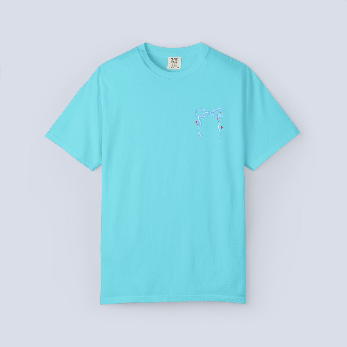 I Will Keep Walking By Faith Ribbon Graphic T-Shirt