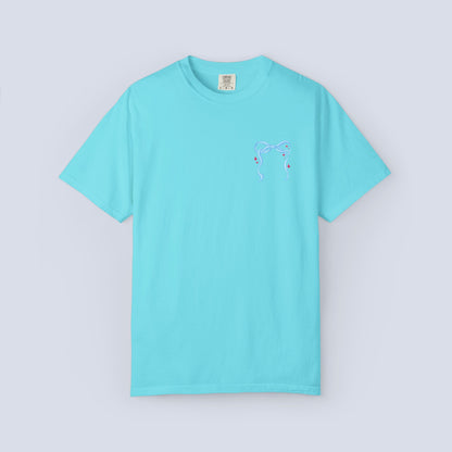 I Will Keep Walking By Faith Ribbon Graphic T-Shirt