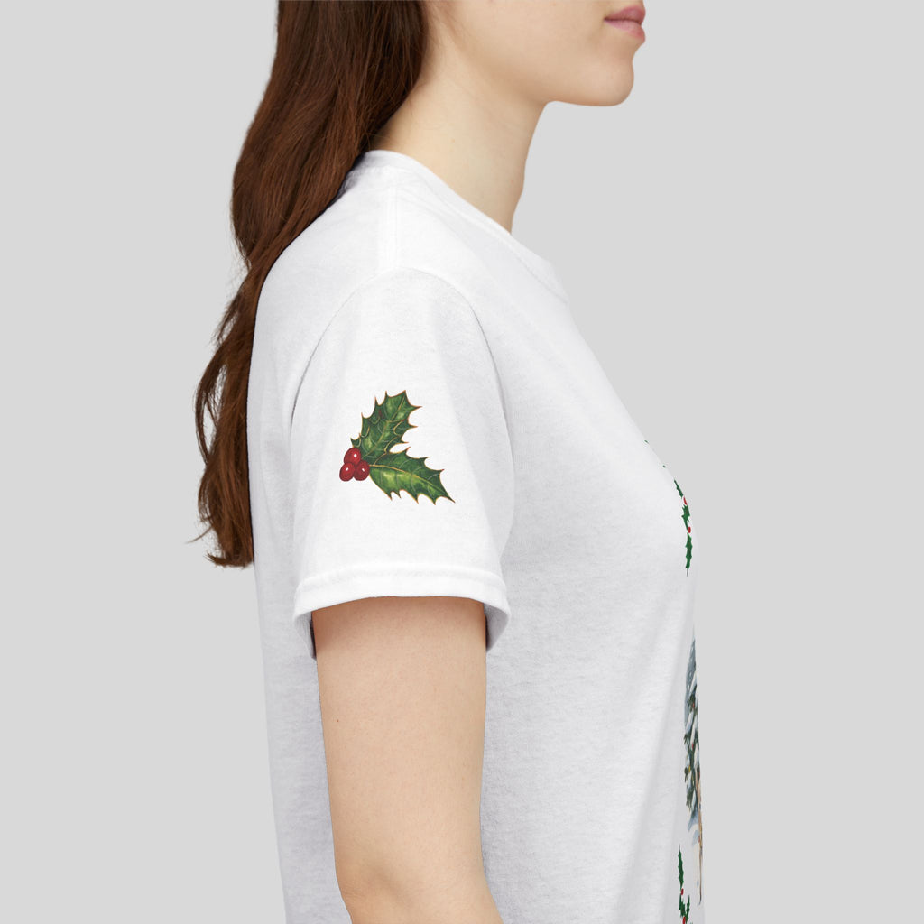 Festive Christmas Tee for Holiday Cheer, Unisex T-Shirt, Ugly Sweater Alternative, Christmas Crew Gift, Family Gathering Apparel