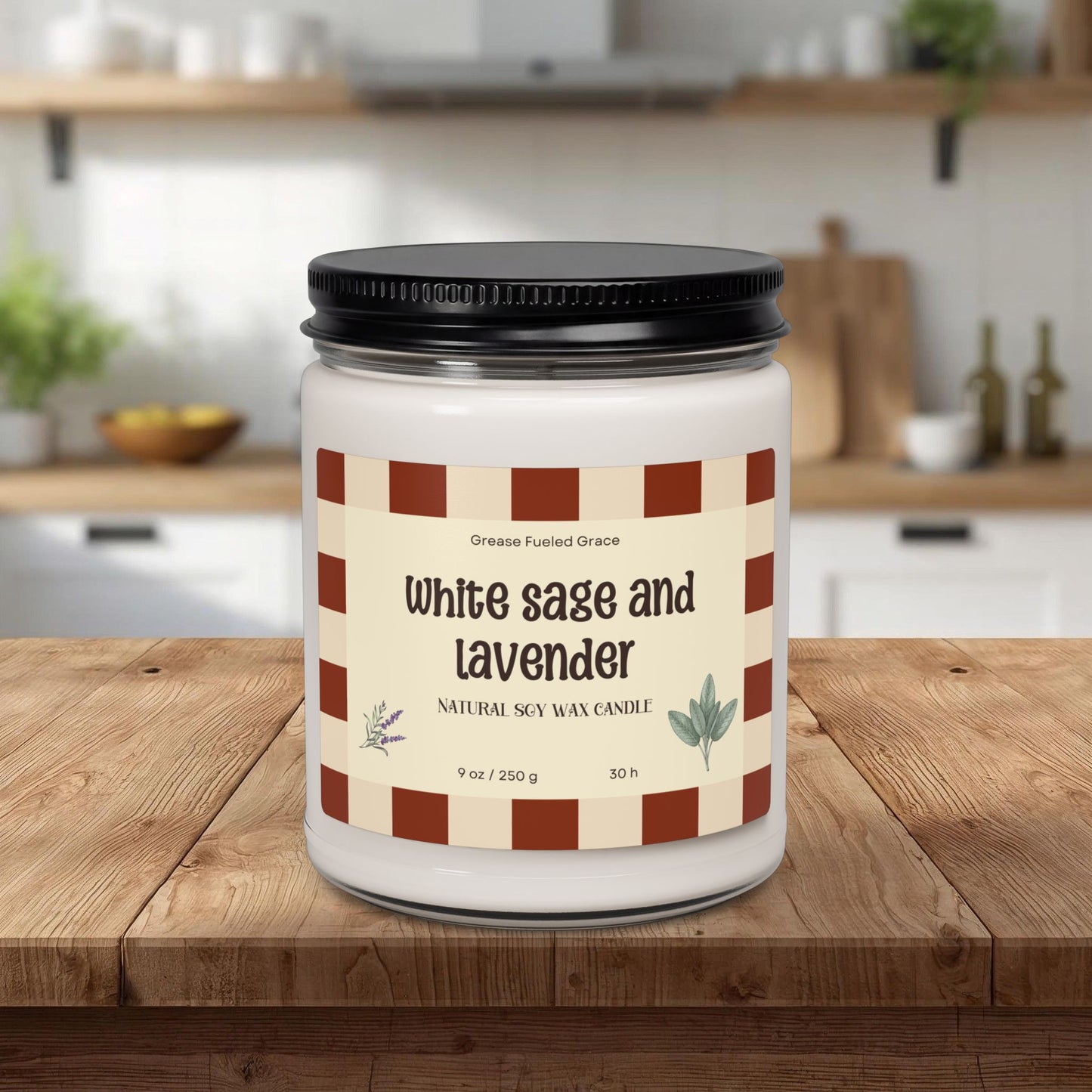 Grease Fueled Grace 7 Scented Soy Candles — 9oz