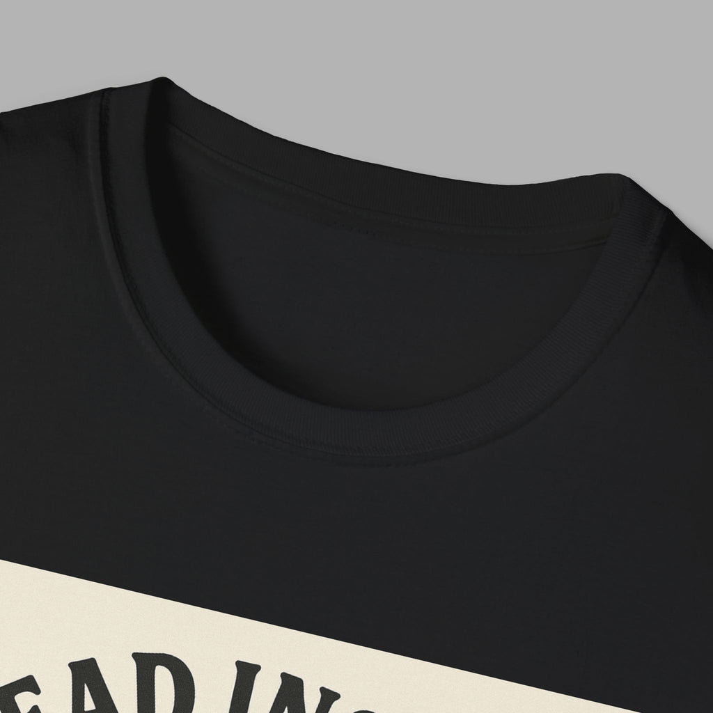 Caffeinated Skeleton Unisex Softstyle T-Shirt - Perfect for Coffee Lovers