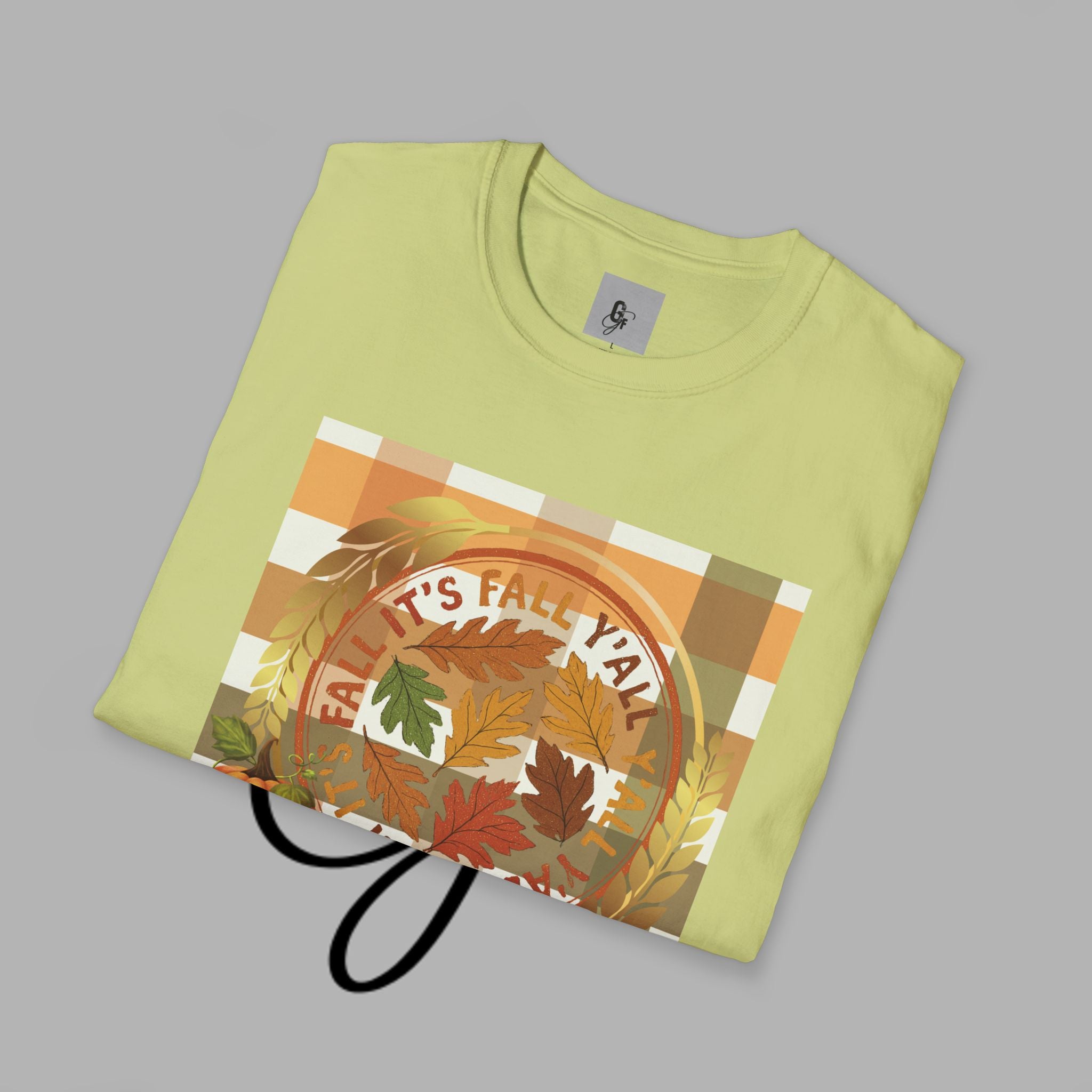 🍂 “It’s Fall Y’all” Tee, Autumn Vibes T-Shirt, Fall-Themed Tee, Unisex Casual Tee, Pumpkin Shirt, Thanksgiving Apparel, Cozy Fall Outfit