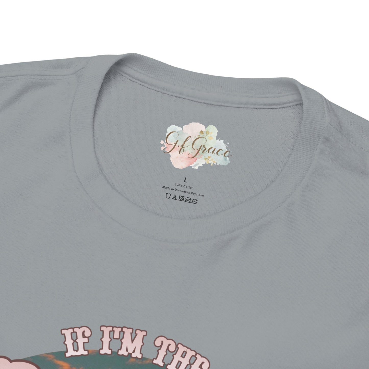 Cow Skull Graphic Tee  “If I’m the Problem, Then You’re the Reason” Sizes S-5XL