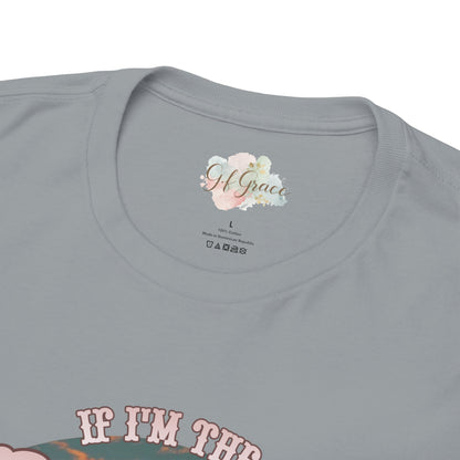 Cow Skull Graphic Tee  “If I’m the Problem, Then You’re the Reason” Sizes S-5XL
