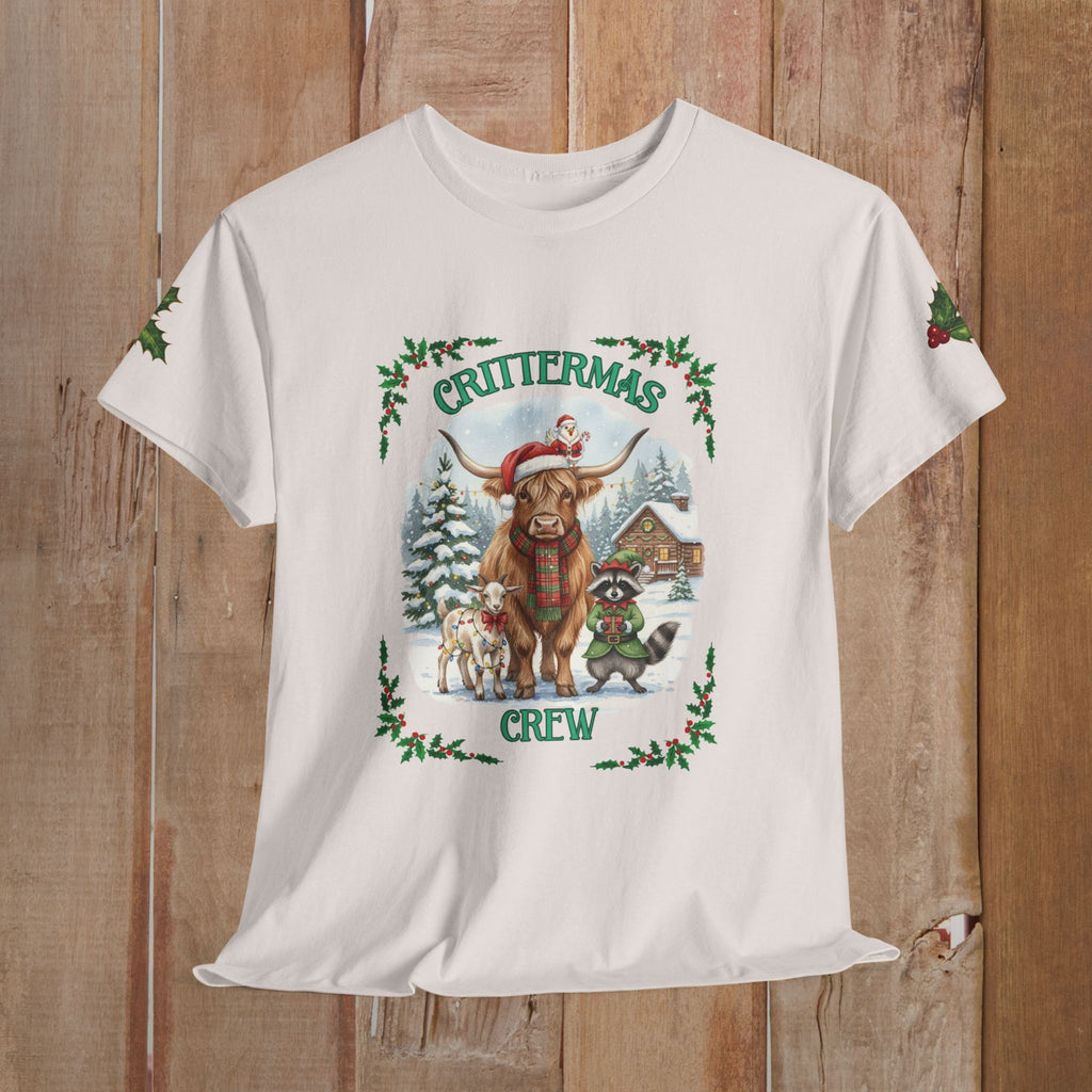 Festive Christmas Tee for Holiday Cheer, Unisex T-Shirt, Ugly Sweater Alternative, Christmas Crew Gift, Family Gathering Apparel
