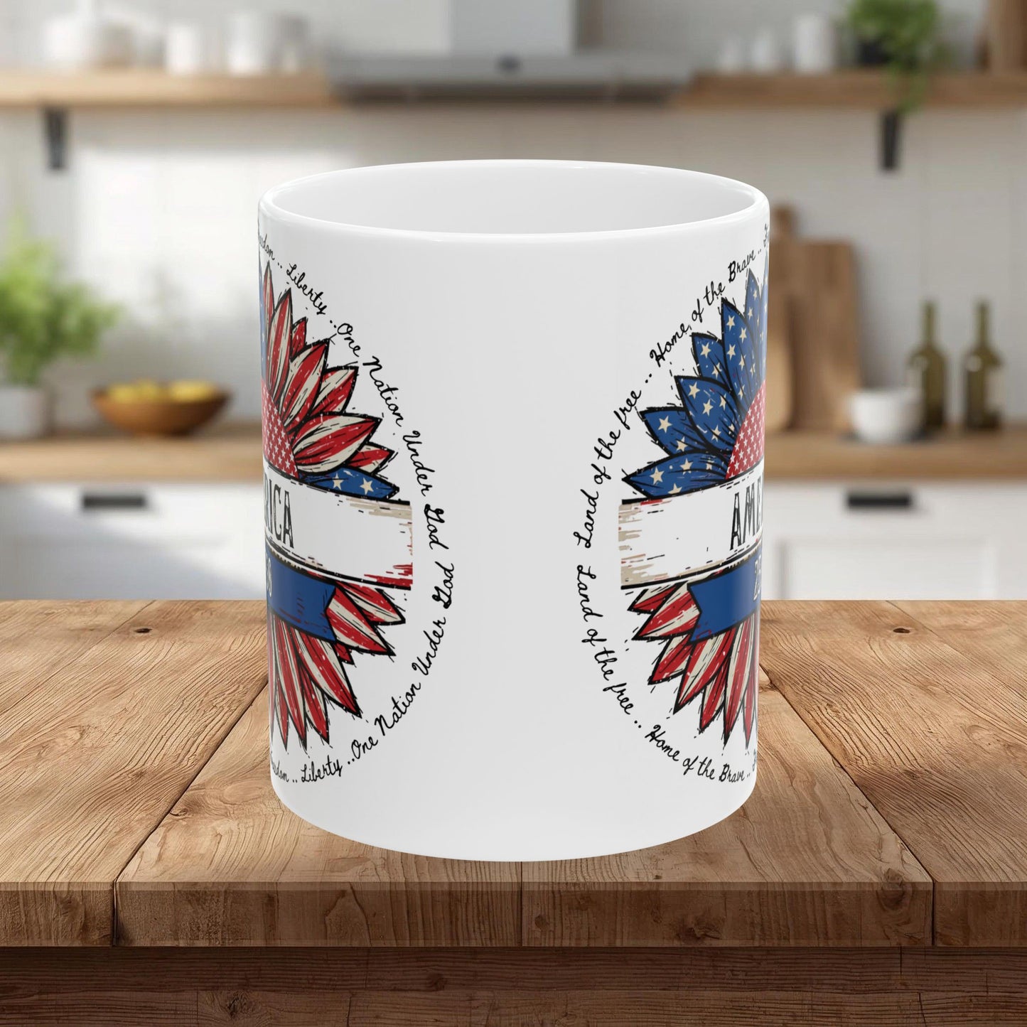 America 250 Ceramic Mug, (11oz, 15oz)
