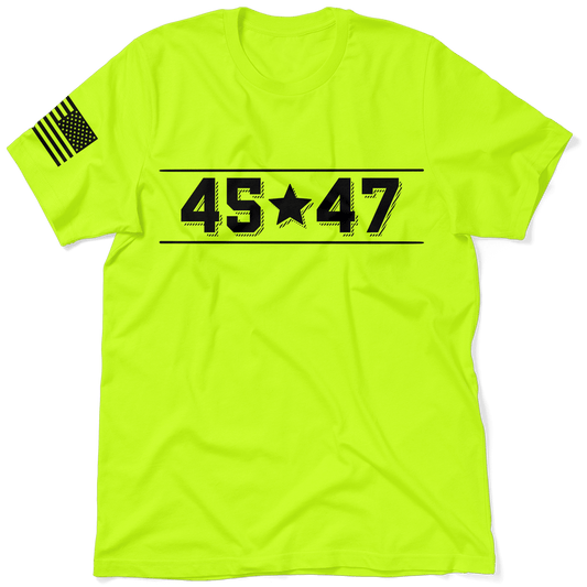 45-47 - Safety Yellow T-Shirt