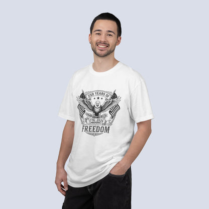 Ink Print Freedom 250th Anniversary Eagle T-Shirt