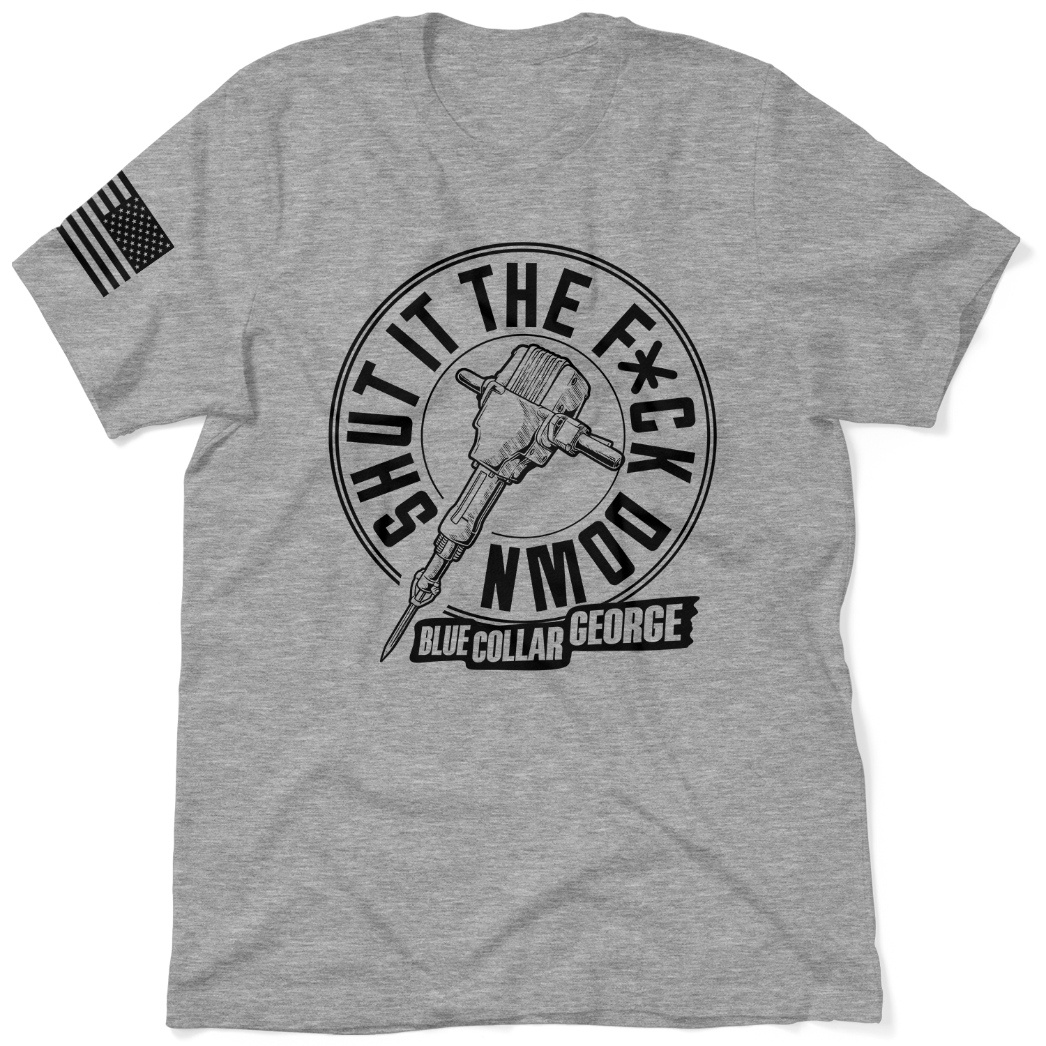 Blue Collar George Shut It - Safety T-Shirt