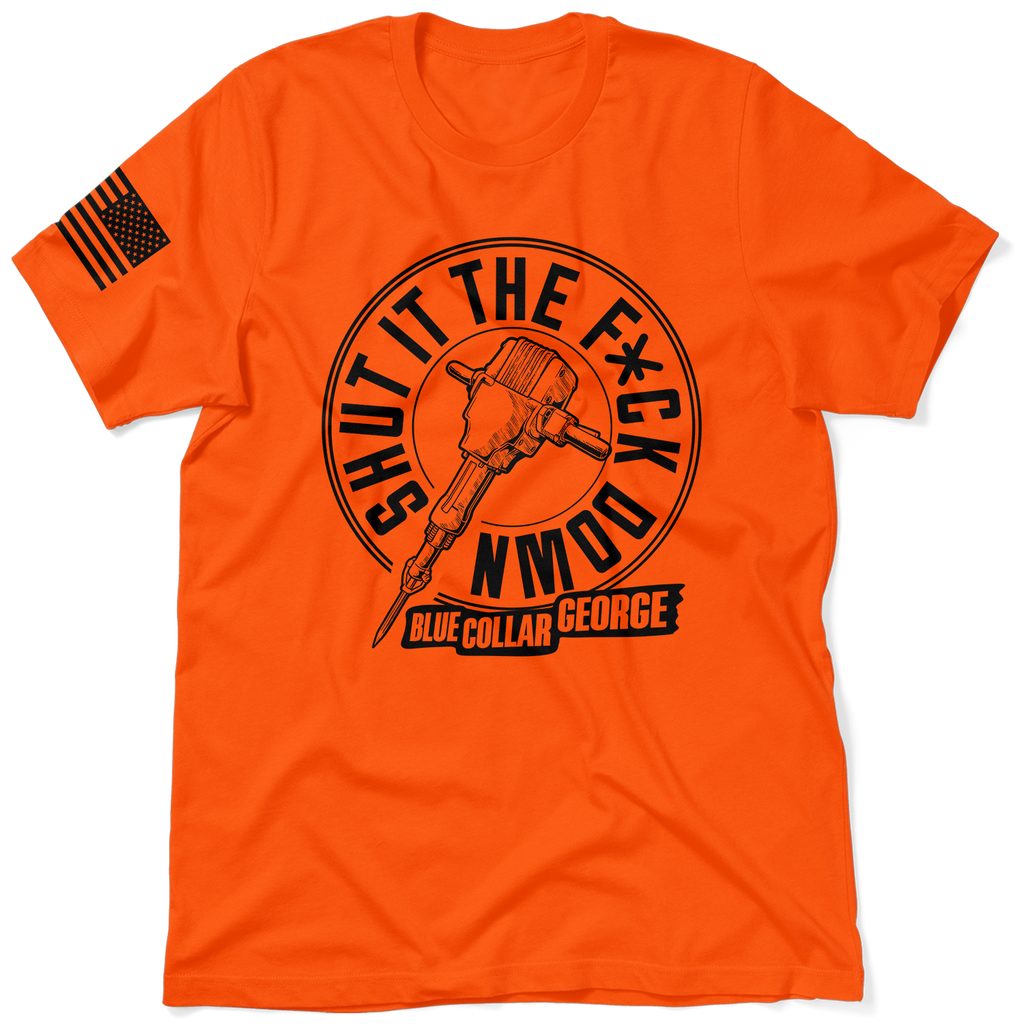 Blue Collar George Shut It - Safety T-Shirt