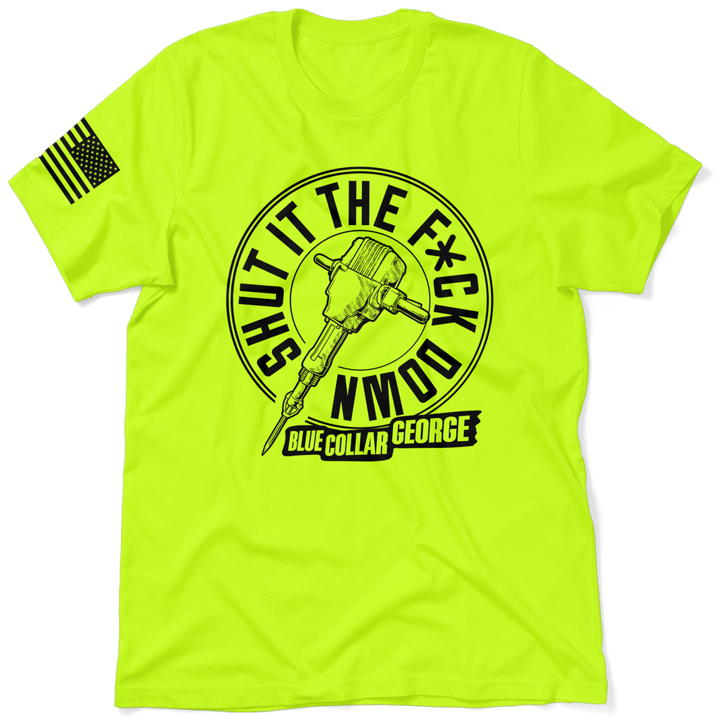 Blue Collar George Shut It - Safety T-Shirt