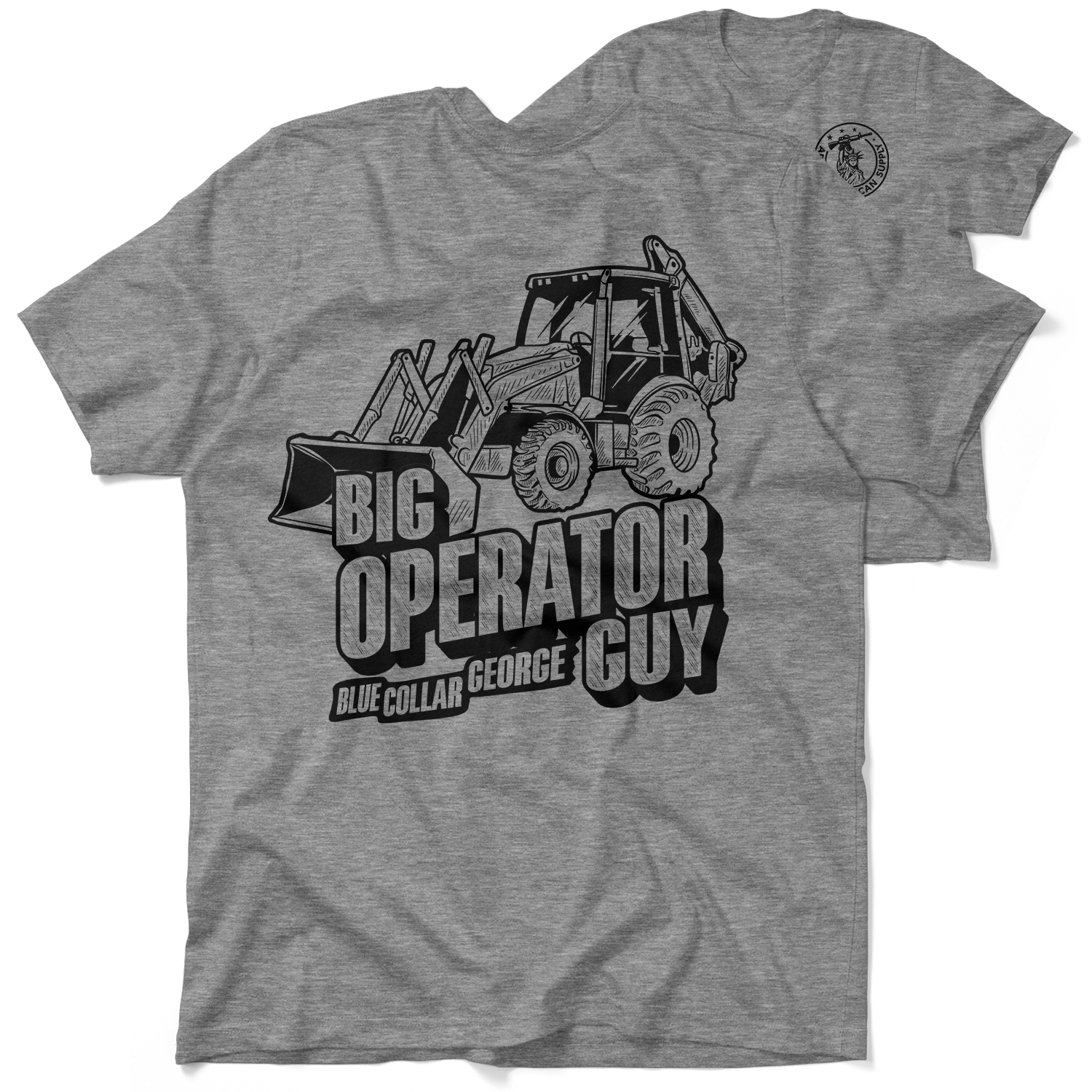 Blue Collar George Big Operator - Safety T-Shirt