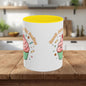 Cupcake Mug - "Small Joys, Big Smiles" Cute Kawaii Accent Coffee Mug/ Gift Mug (11/15oz)