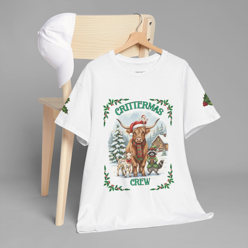 Festive Christmas Tee for Holiday Cheer, Unisex T-Shirt, Ugly Sweater Alternative, Christmas Crew Gift, Family Gathering Apparel