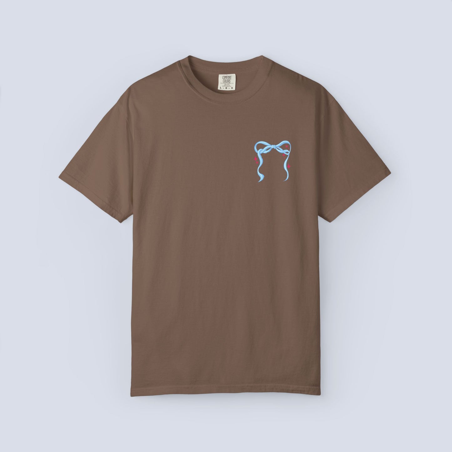 I Will Keep Walking By Faith Ribbon Graphic T-Shirt