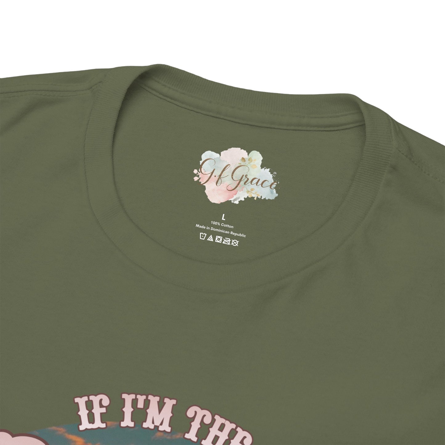 Cow Skull Graphic Tee  “If I’m the Problem, Then You’re the Reason” Sizes S-5XL
