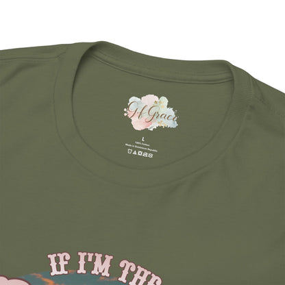 Cow Skull Graphic Tee  “If I’m the Problem, Then You’re the Reason” Sizes S-5XL