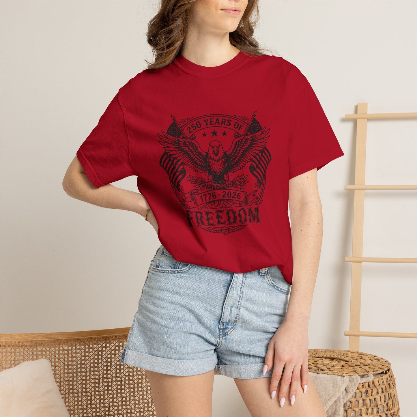 Ink Print Freedom 250th Anniversary Eagle T-Shirt