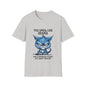 Funny Angry Cat T-Shirt — "You Smell Like Drama" Graphic Tee