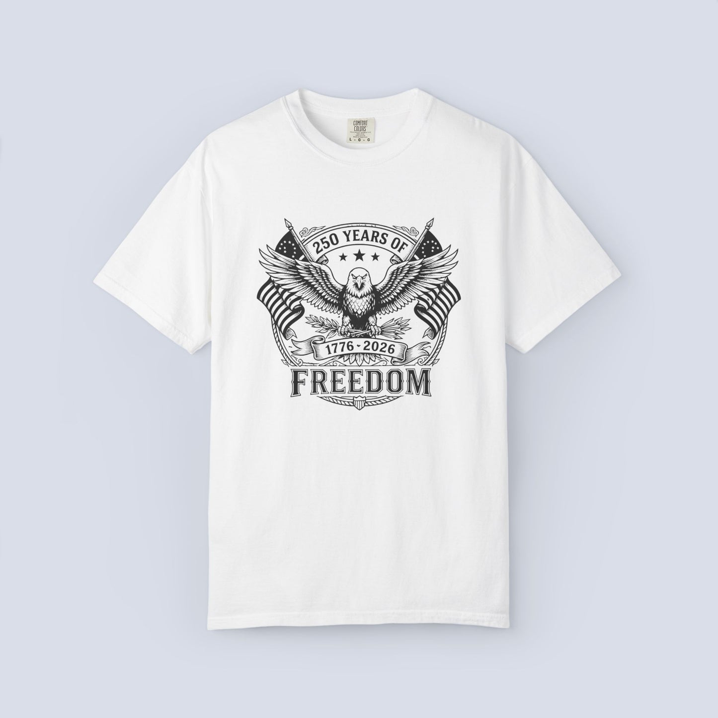 Ink Print Freedom 250th Anniversary Eagle T-Shirt