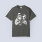 Alien & Sasquatch Heart Tee — Funny UFO Bigfoot Graphic T-Shirt