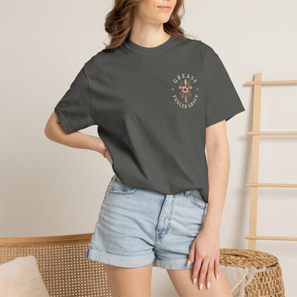 God Is Good All the Time T-Shirt – Christian Faith Tee with Cross & Heart Design, Inspirational Religious Shirt for Everyday Wear