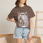 Alien & Bigfoot Campfire T-Shirt — Guitar-Playing Astronaut & UFO Night Scene