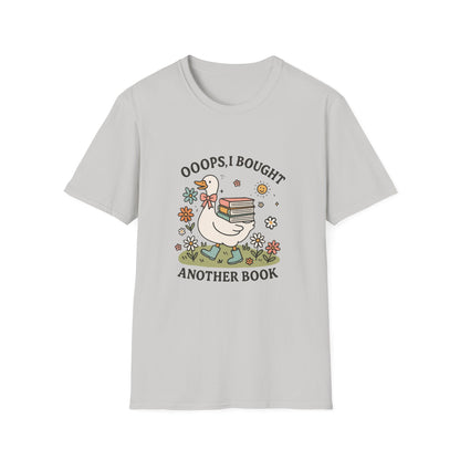 “Ooops, I Bought Another Book Shirt – Cute Duck Book Lover Tee, Vintage Bookworm Aesthetic T-Shirt, Reader Gift for Women & Teens”