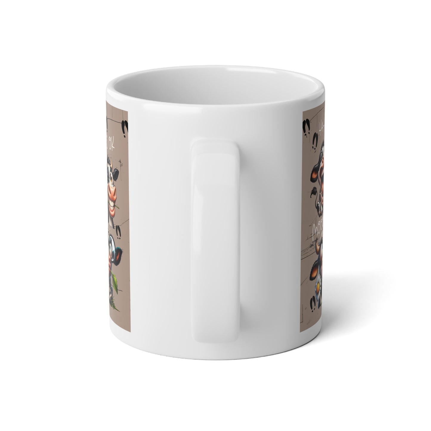 Funny Mental Health Jumbo Mug — 20oz Inspirational Coffee Cup