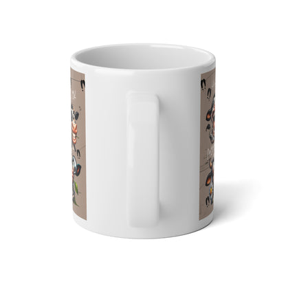 Funny Mental Health Jumbo Mug — 20oz Inspirational Coffee Cup
