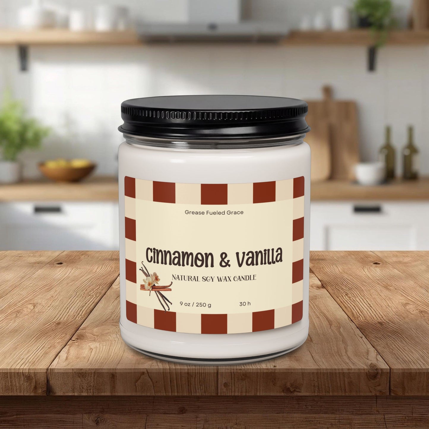 Grease Fueled Grace 7 Scented Soy Candles — 9oz